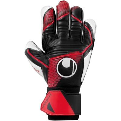 uhlsport Powerline Soft Pro voetbal keepershandschoenen voetbalhandschoenen handschoenen - Keepershandschoenen Voetbal Unisex Volwassenen en Kinderen ademende keepershandschoenen met polsfixatie