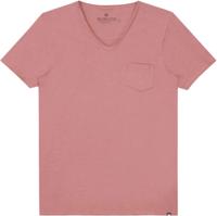 Stewart v-neck s/s slub jersey