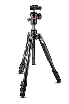 Manfrotto MKBFRLA4BK-BH Befree Aluminium Tripod Kit Zwart