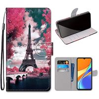 Style Series Xiaomi Redmi 9C, Redmi 9C NFC Wallet Case - Eiffeltoren - thumbnail