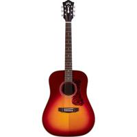 Guild Westerly Collection D-140 Cherry Burst akoestische westerngitaar met gigbag