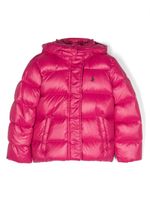 Ralph Lauren Kids veste Polo Pony à capuche - Rose