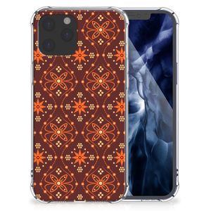 iPhone 12 Pro Max Doorzichtige Silicone Hoesje Batik Brown