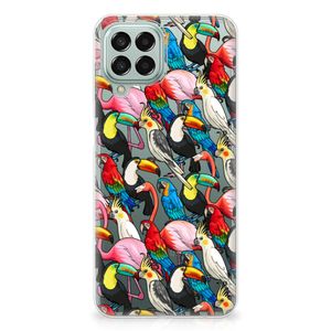 Samsung Galaxy M33 TPU Hoesje Birds