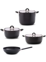 Alessi lot de 7 casseroles - Noir