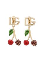 Dolce & Gabbana boucles d'oreilles pendantes à logo - thumbnail