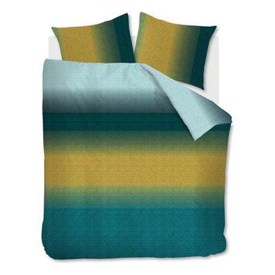 Beddinghouse Duco Dekbedovertrek - Lits-jumeaux (240x200/220 Cm + 2 Slopen) - Katoen Satijn - Green