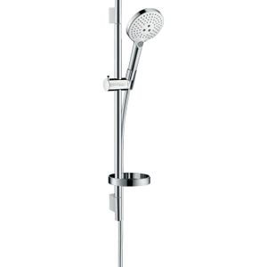 Hansgrohe Raindance select s120 glijstangset 65cm met unica s en puro wit chroom 26630400