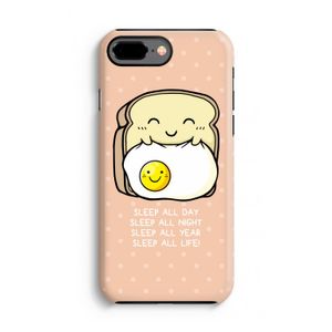 Sleep All Day: iPhone 8 Plus Tough Case