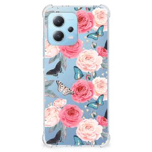 Xiaomi Redmi Note 12 5G Case Butterfly Roses