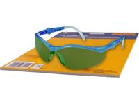 L+D Upixx CYCLE Ergonomic 26753SB Veiligheidsbril Blauw DIN EN 166-1