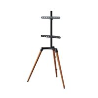 Hama Houten TV-Standaard tot 165 cm (65) 400x400 Houtkleur/Zwart - thumbnail