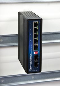 ALLNET 134037 Unmanaged Gigabit Ethernet (10/100/1000) Power over Ethernet (PoE) Zwart