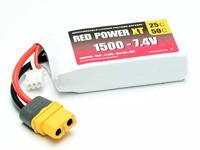 Red Power Modelbouw accupack (LiPo) 7.4V 1500mAh Softcase XT60