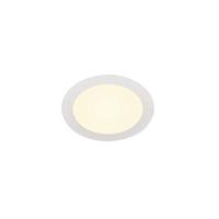 SLV plafondinbouwarmatuur SENSER 18 / ledspot, schijnwerper, plafondspot, plafondarmatuur, inbouwarmatuur, binnenverlichting / 3000K 12 W 940 lm wit