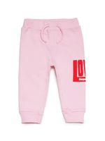 DSQUARED2 KIDS logo-print cotton track pants - Rose