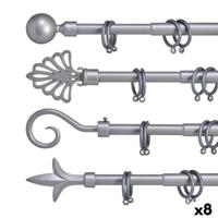Stang voor Gordijnen Gift Decor Uitschuifbaar (8 Stuks)