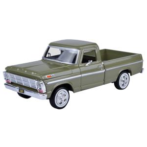 Modelauto Ford F-100 Pickup 1969 groen schaal 1:24/19 x 7 x 6 cm   -