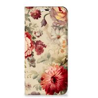 Smart Cover voor Samsung Galaxy A23 Bloemen