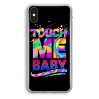 Touch Me: iPhone X Transparant Hoesje - thumbnail