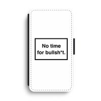 No time: iPhone XS Max Flip Hoesje