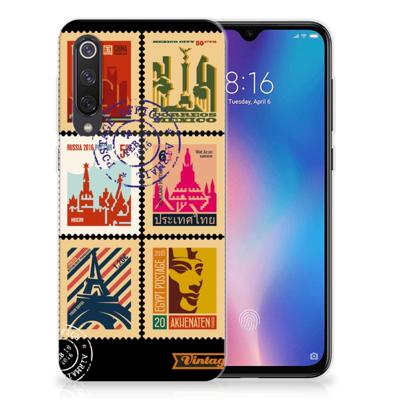 Xiaomi Mi 9 SE Siliconen Back Cover Postzegels Xiaomi Mi 9 SE Siliconen Back Cover Postzegels
