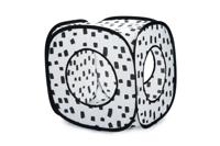 Beeztees Lupo Pop Up Speelhuis - Kattenspeelgoed - Wit - 35X35X35 Cm