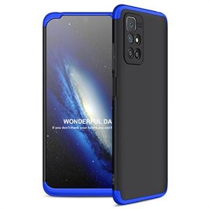 GKK Afneembare Xiaomi Redmi 10 Case (Geopende verpakking - Uitstekend) - Blauw / Zwart