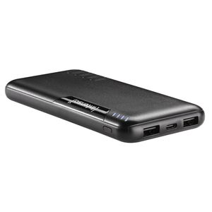 Intenso P10000 Powerbank 10000 mAh LiPo Zwart Statusweergave