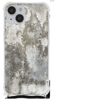 iPhone 14 Plus Anti-Shock Hoesje Beton Print