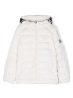 Moncler Enfant Cornour donsjack met capuchon - Wit