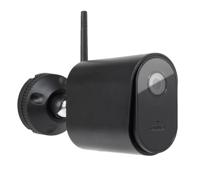 ABUS WLAN buitencamera PPIC44520 - Bewakingscamera met app, bewegingsdetectie, objectdifferentiatie, pushmelding, nachtzicht, 8 GB geheugenkaart, 1080p/Full HD, maskering, Zwart