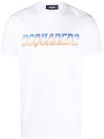 DSQUARED2 t-shirt en coton à logo imprimé - Blanc - thumbnail