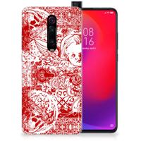 Silicone Back Case Xiaomi Mi 9T Pro | Redmi K20 Pro Angel Skull Rood