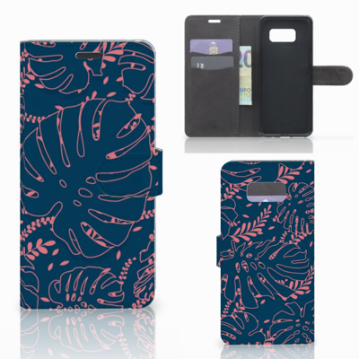 Samsung Galaxy S8 Plus Hoesje Palm Leaves
