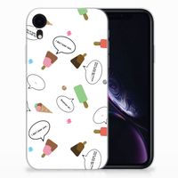 Apple iPhone Xr Siliconen Case IJsjes