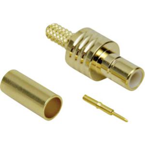 TRU COMPONENTS 1579398 SMB-connector Stekker, recht 50 Ω 1 stuk(s)