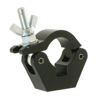 Doughty 50mm Slimline Coupler, zwart - thumbnail