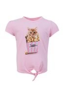 Someone Meisjes t-shirt - Coeur-SG-02-G - Licht roze - thumbnail