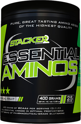 Stacker2 Essential Aminos Tropical (400 g) Stacker2 Essential Aminos Tropical (400 g)