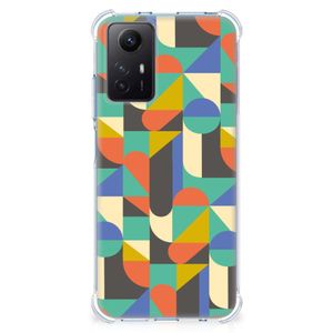 Xiaomi Redmi Note 12s Doorzichtige Silicone Hoesje Funky Retro