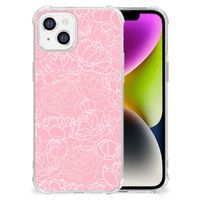 iPhone 14 Case White Flowers