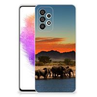 Samsung Galaxy A73 5G TPU Hoesje Olifanten