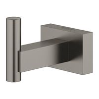 GROHE Essentials Cube haak brushed hard graphite 40511AL1 - thumbnail