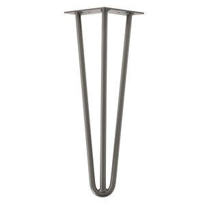 Stalen hairpin raw steel hairpin ø 1,2 cm en hoogte 40 cm