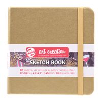 Schetsboek Talens Art Creation goudgeel 12x12 cm - thumbnail