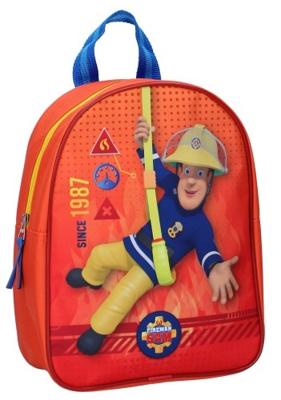 Brandweerman Sam rugzak junior 6 liter polyester rood