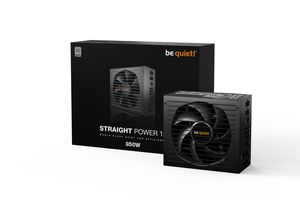 be quiet! Straight Power 12 Platinum 850W voeding 1x 12VHPWR, 4x PCIe, Kabelmanagement