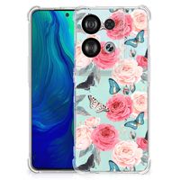 OPPO Reno8 Case Butterfly Roses