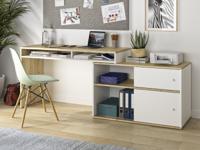 Bureau MODULUS 203 cm artisan eik